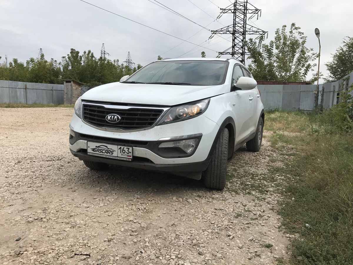 Установка ГБО на KIA Sportage BRC