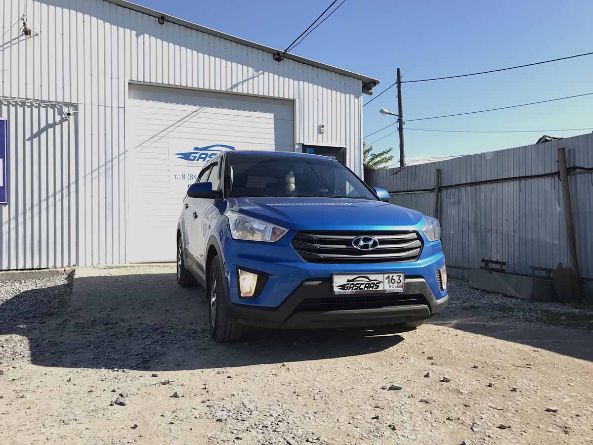 Установка ГБО на Hyundai Creta