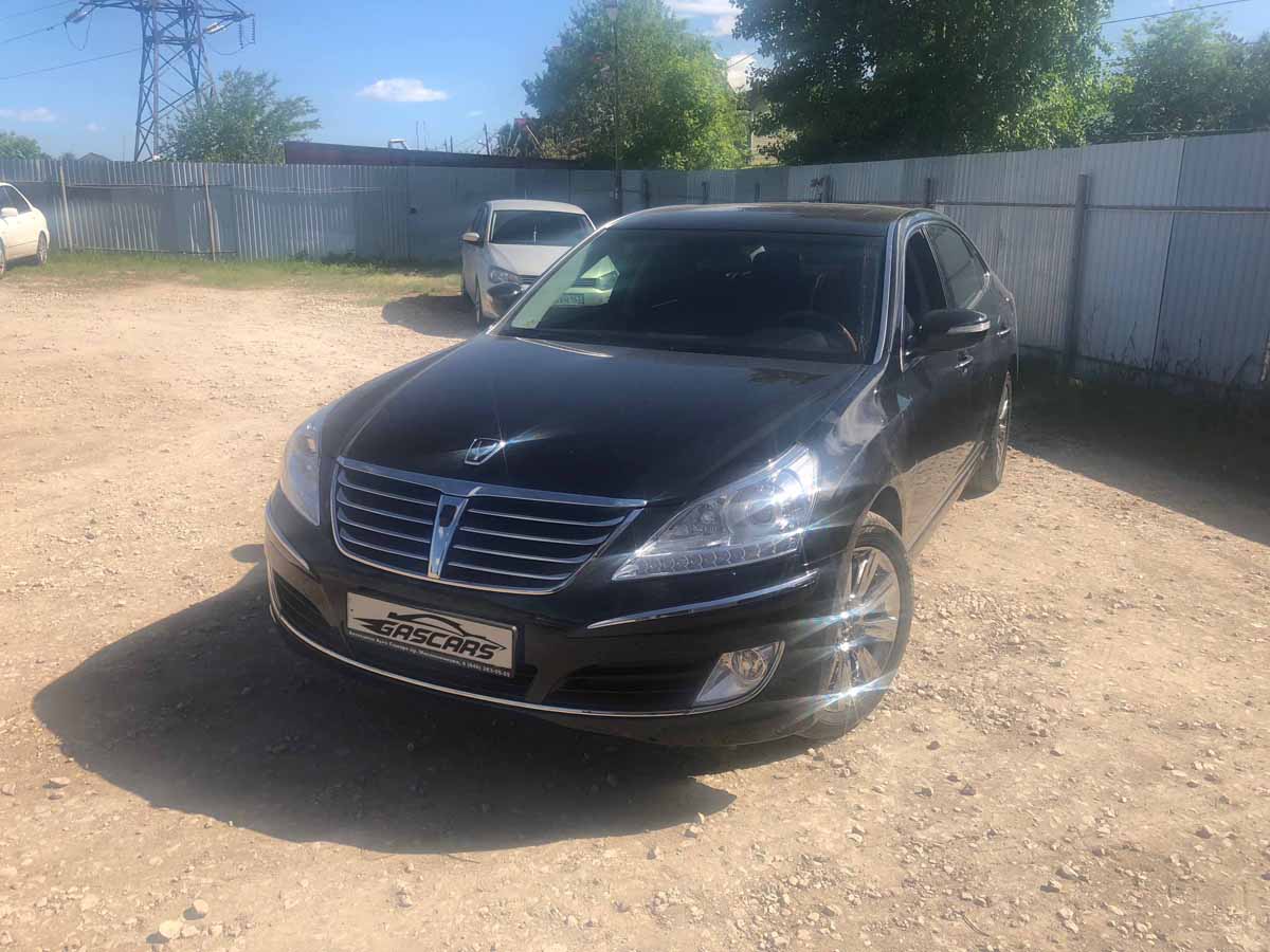 Hyundai Equus 4.6 гбо LOVATO C-OBD II
