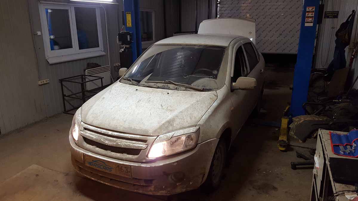 Lada GRANTA ГБО LOVATO E-GO