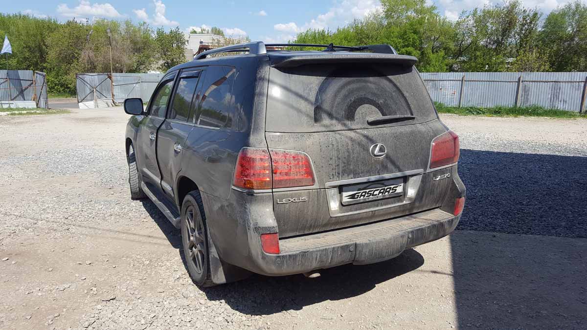 Установка ГБО LOVATO FAST C-OBD на LEXUS LX 570