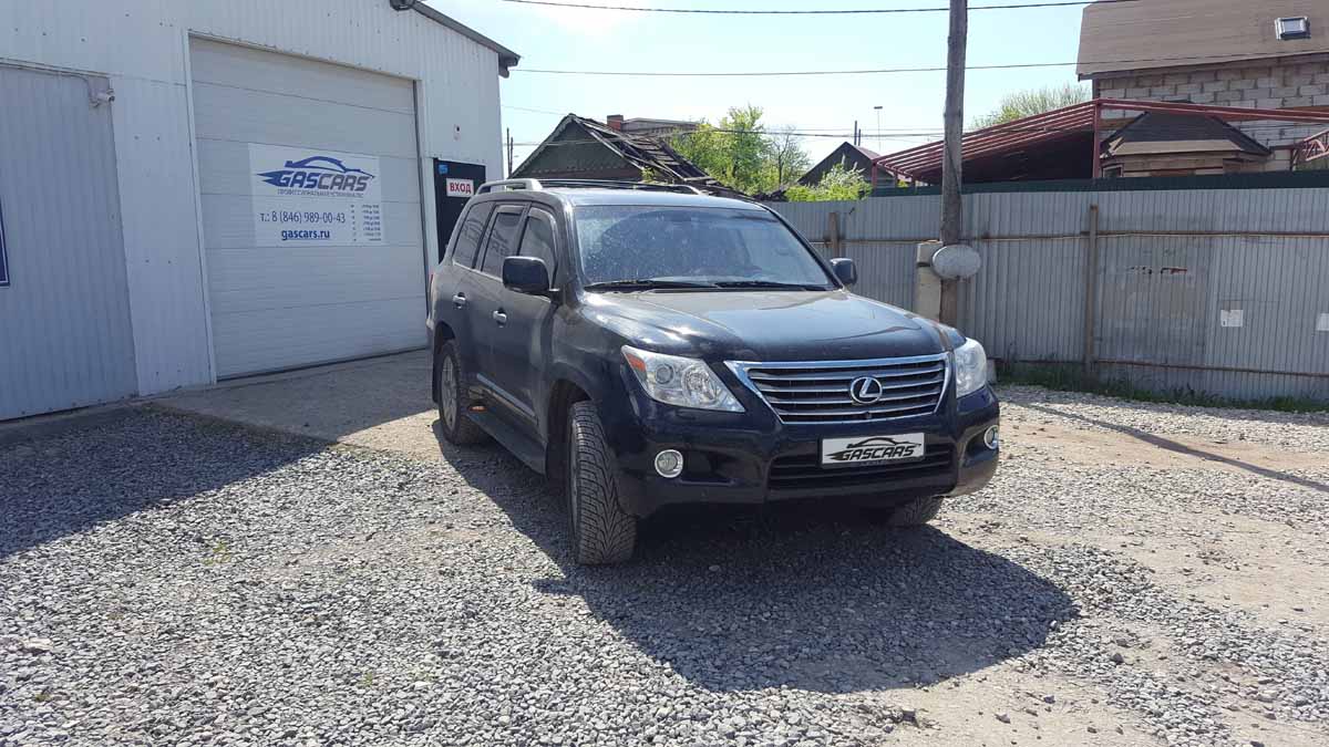 Установка ГБО на Lexus LX 570