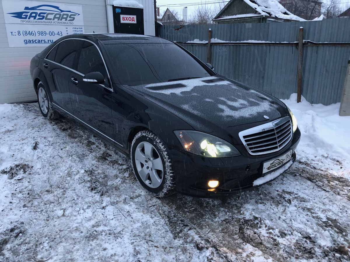 Mercedes-Benz S350 ГБО LOVATO