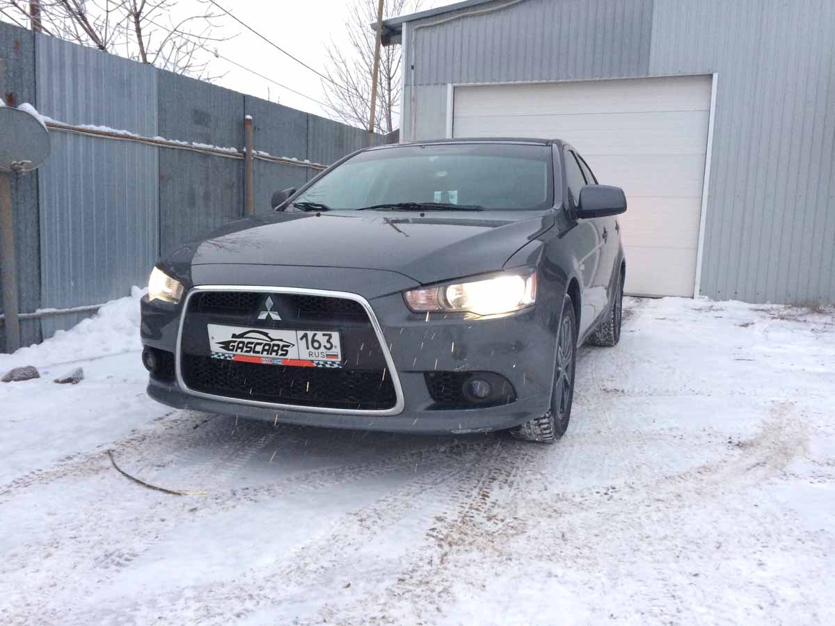 Установка ГБО на Mitsubishi Lancer X