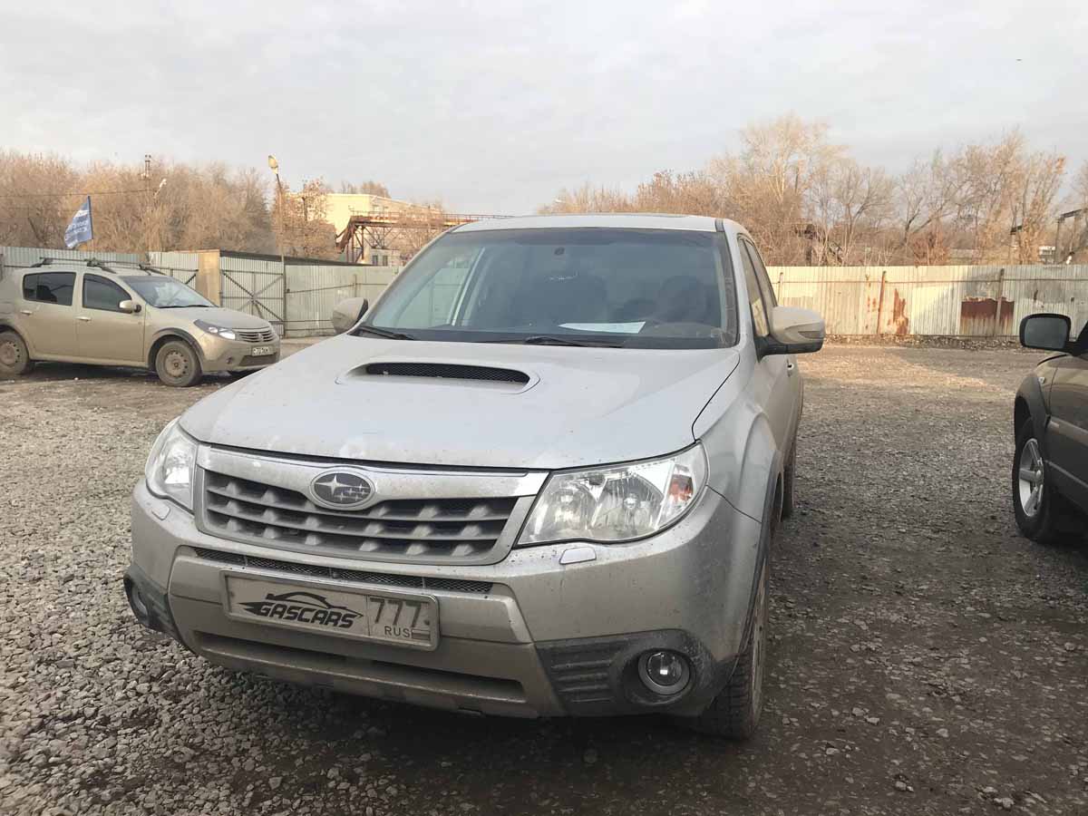 Установка ГБО на Subaru Forester 2.5 turbo