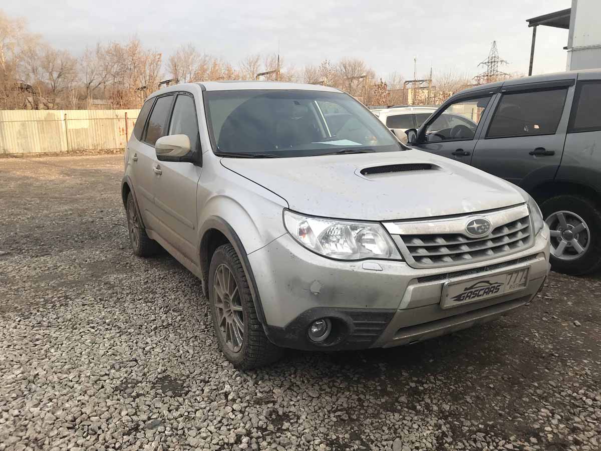Subaru Forester 2.5 turbo ГБО (LPG) LOVATO ExR