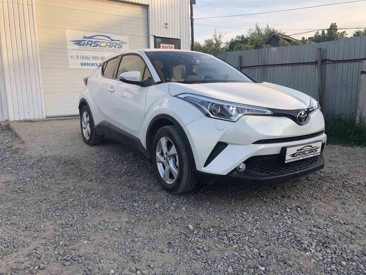 Toyota C-HR с ГБО BRC (Италия)