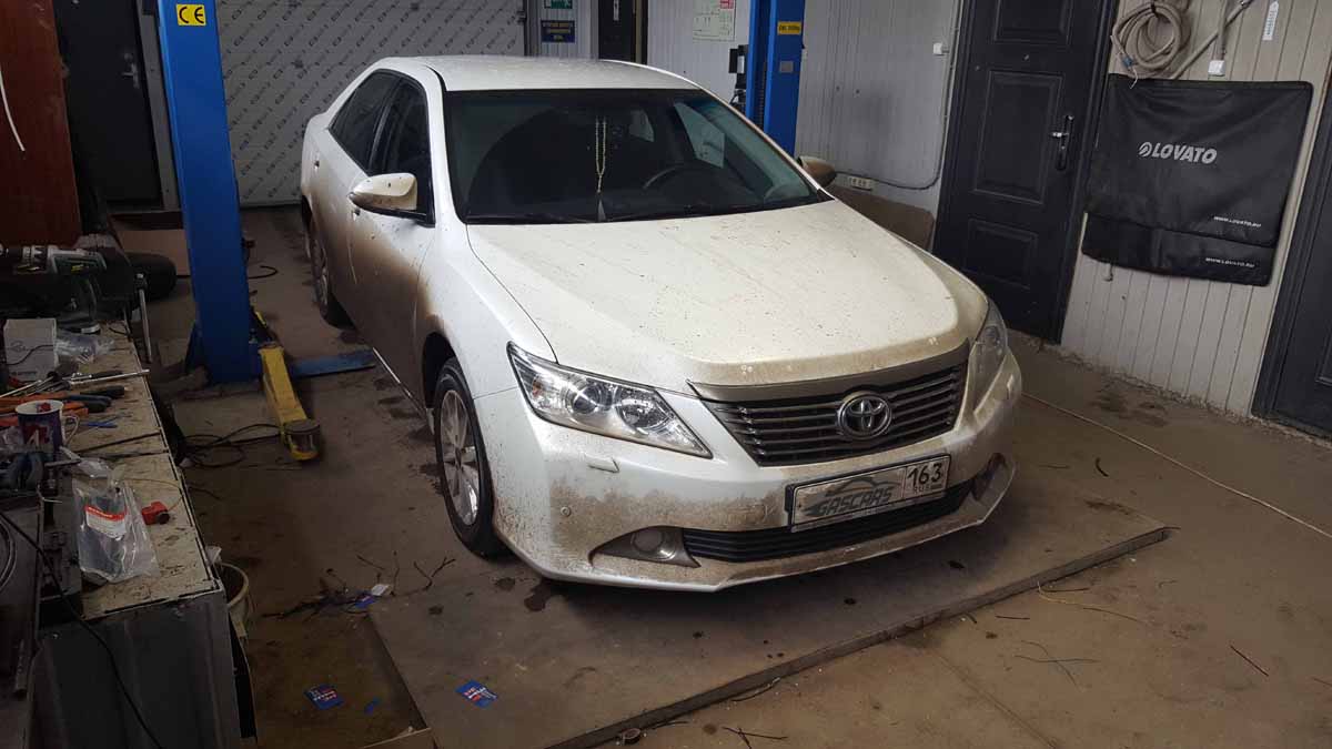 Toyota Camry (XV50), двигатель 2AR-FE, 4-цилиндровый, рядный, объем 2,5 л (181 л.с.)