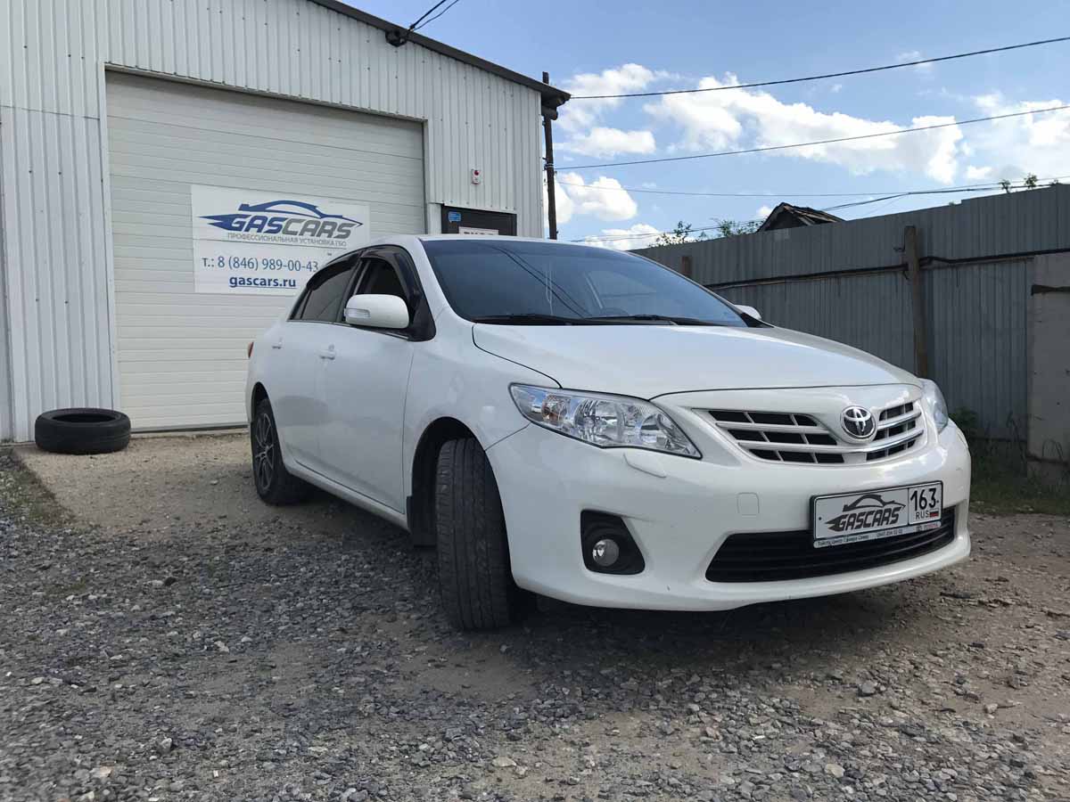 Toyota Corolla 1.6 124 л.с ГБО LOVATO E-GO