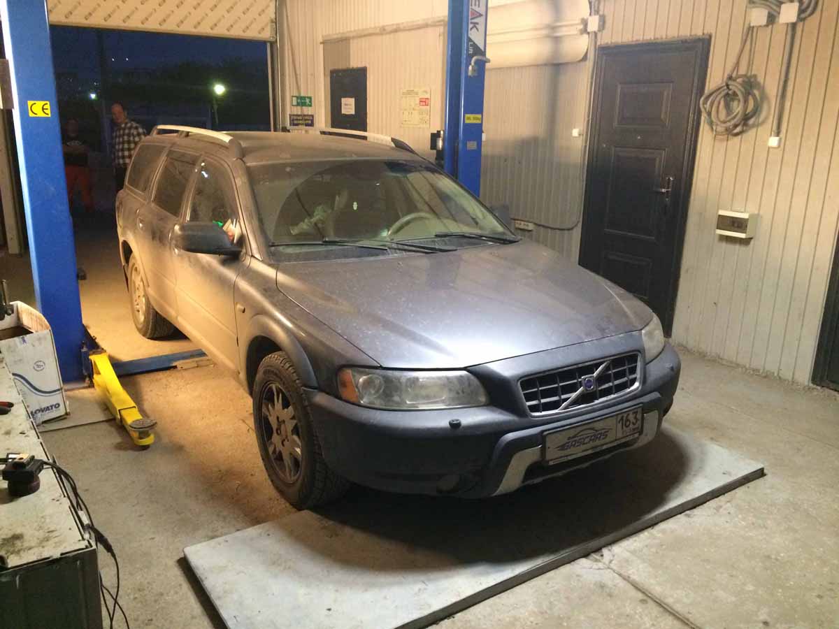Установка ГБО на Volvo XC70